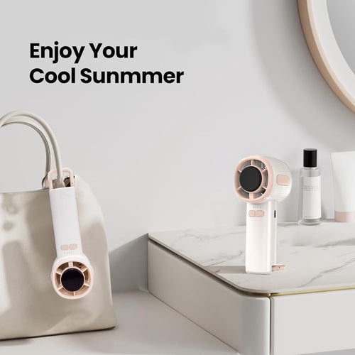 4-Speed USB Rechargeable Mini Handheld Fan