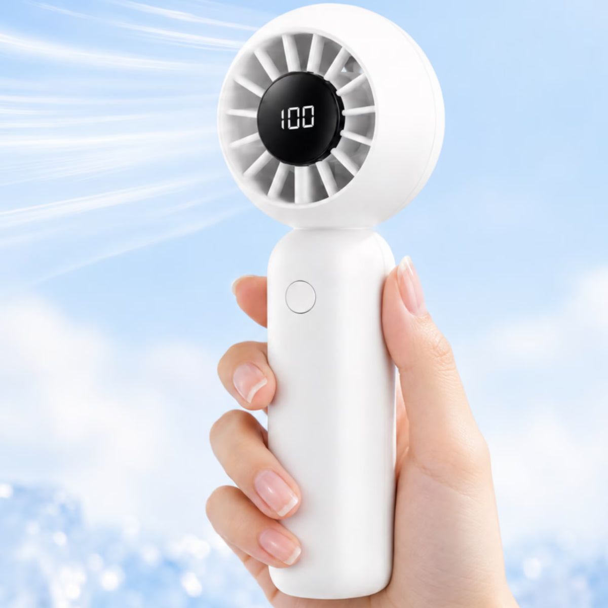 5-Speed Turbo Portable Handheld Mini Fan